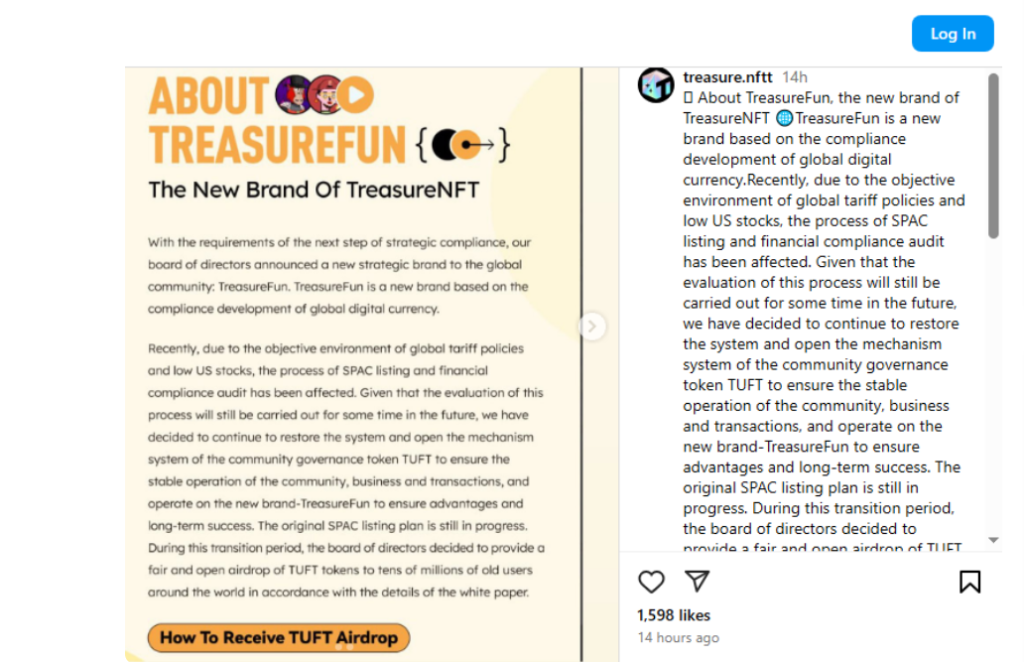 Treasure NFT fun